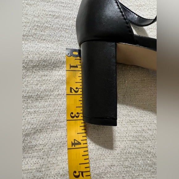 NIB Nine West Spruce Block Heeled Ankle strap sandals - Black Size 8.5 - Picture 10 of 10